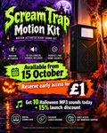 ScreamTrap Halloween MP3 sound pack digital early access